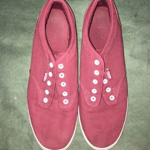 maroon vans